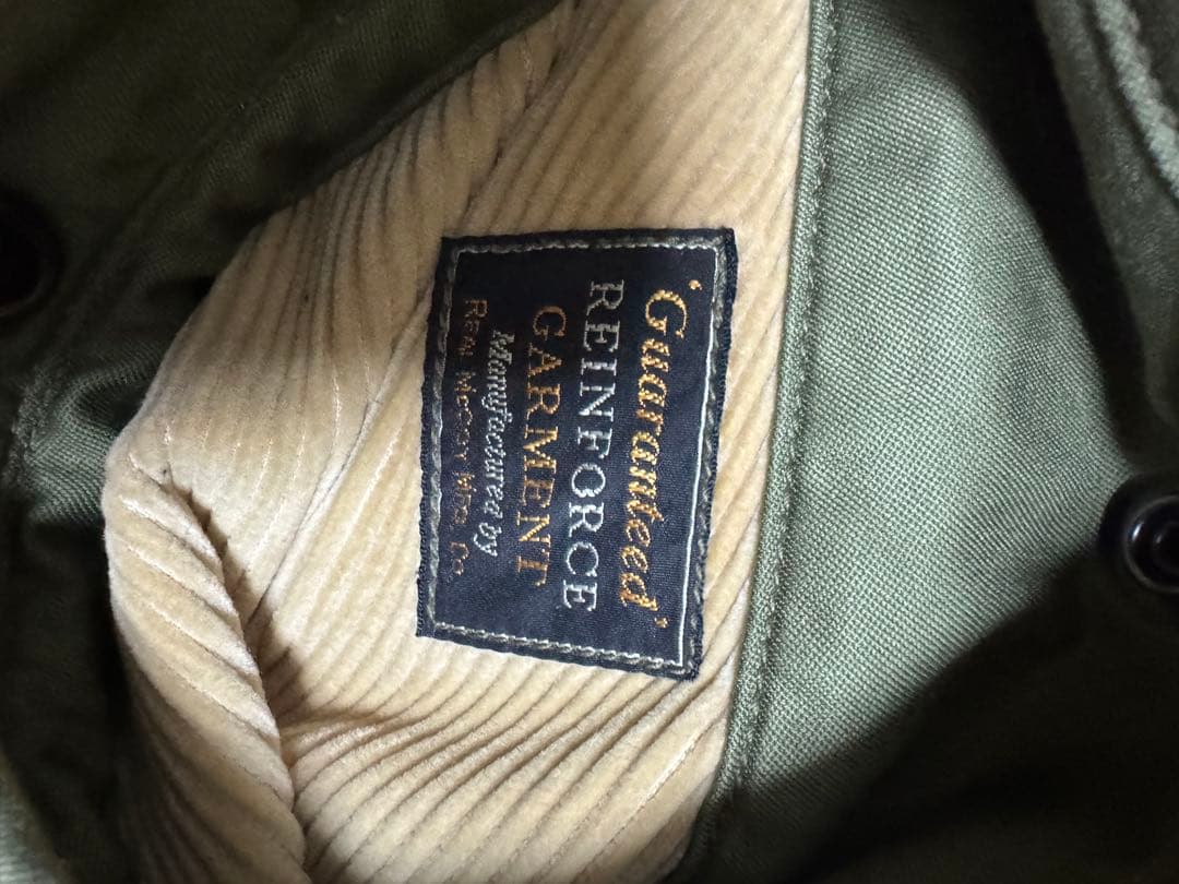 モナ新The REAL McCOY’SB15フライトジャケット　サイズ40