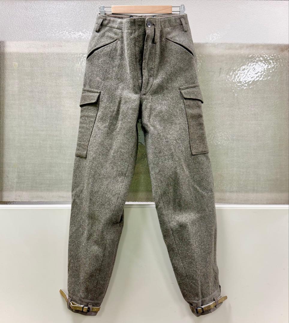 40s Swedish Military スウェーデン軍ウールパンツヴィンテージ