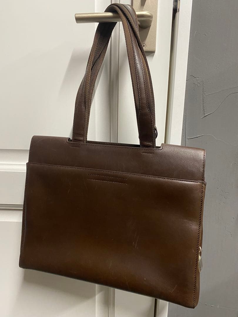 【本革】PRADA トートバッグ　ビジネスバッグ