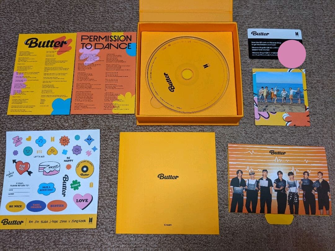 BTS goes on! Dicon BUTTER ラキドロ 香水 アクスタ