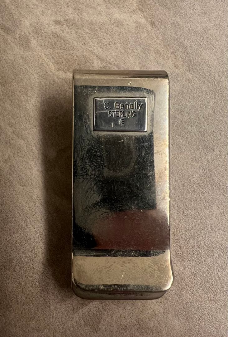 チェスターベナリー　C.Benally マネークリップ　シルバー