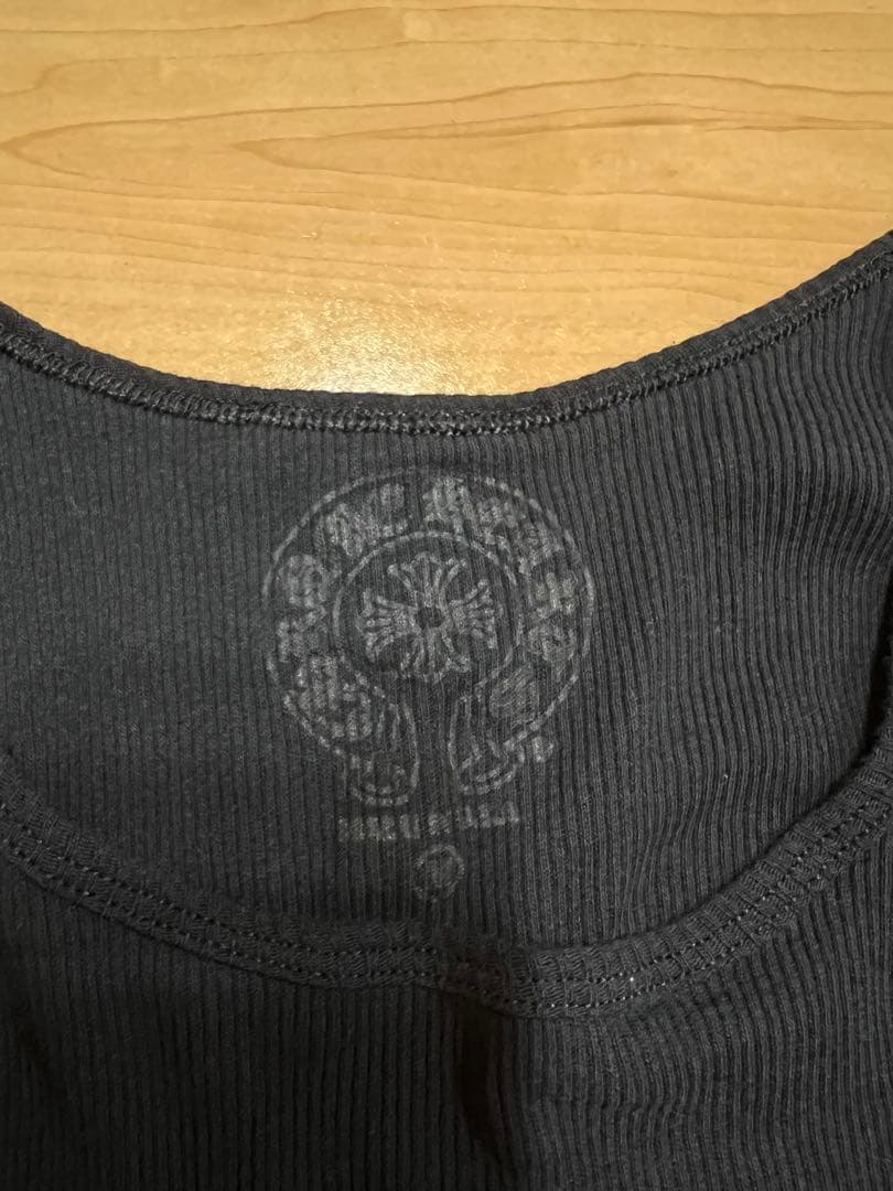 CHROME HEARTS ブラックタンクトップ　国内正規品