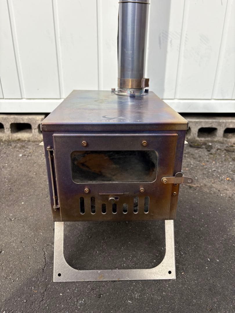 tomount チタン折りたたみ薪ストーブ