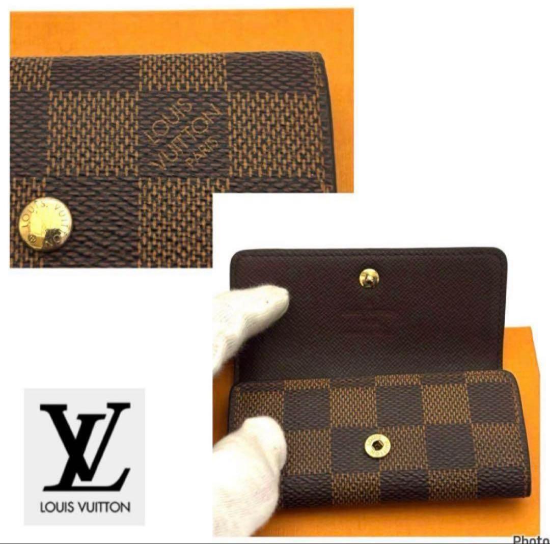 ⭐️新品未使用品レベル⭐️ルイヴィトン⭐️ダミエ⭐️ミュレティクレ⭐️4連キーケース⭐️