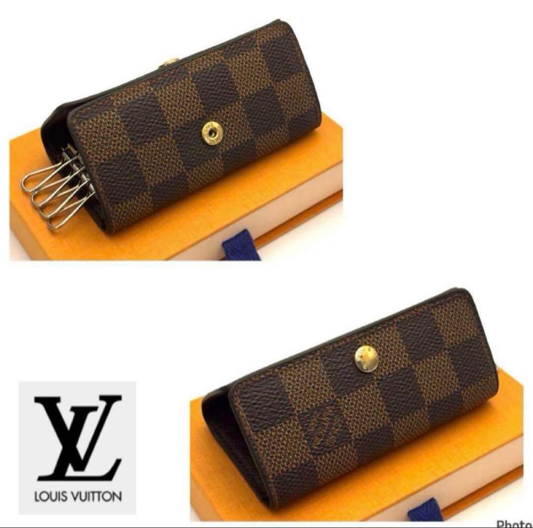 ⭐️新品未使用品レベル⭐️ルイヴィトン⭐️ダミエ⭐️ミュレティクレ⭐️4連キーケース⭐️