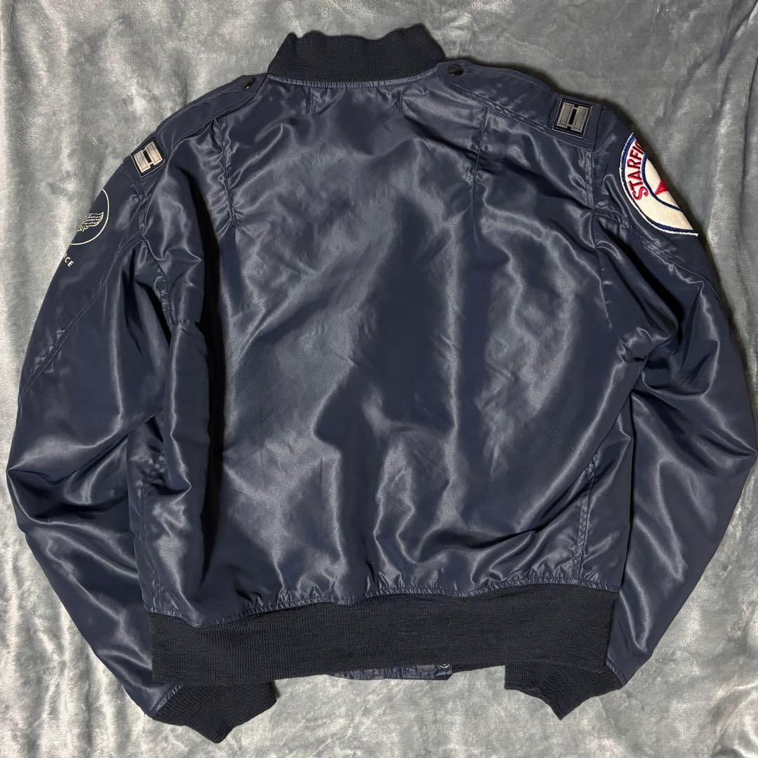 n*t様 美品 バズリクソンズ TYPE L-2A サイズ38 ネイビー純正カス