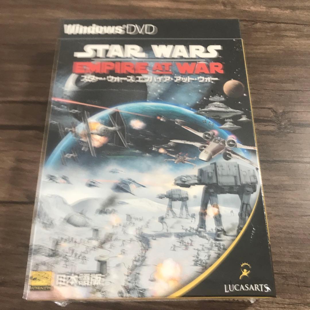新品未開封 PC ゲーム スターウォーズ エンパイア・アット・ウォー 日本語版