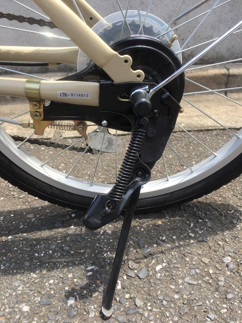 折りたたみ 自転車 ブラウン 茶色 20インチ 美品 綺麗 折り畳み 小径車