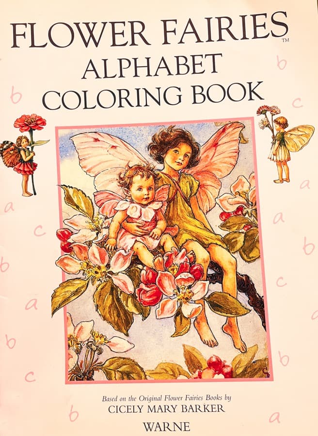 Cicely Mary Barker　塗り絵本　妖精　花　希少　レア