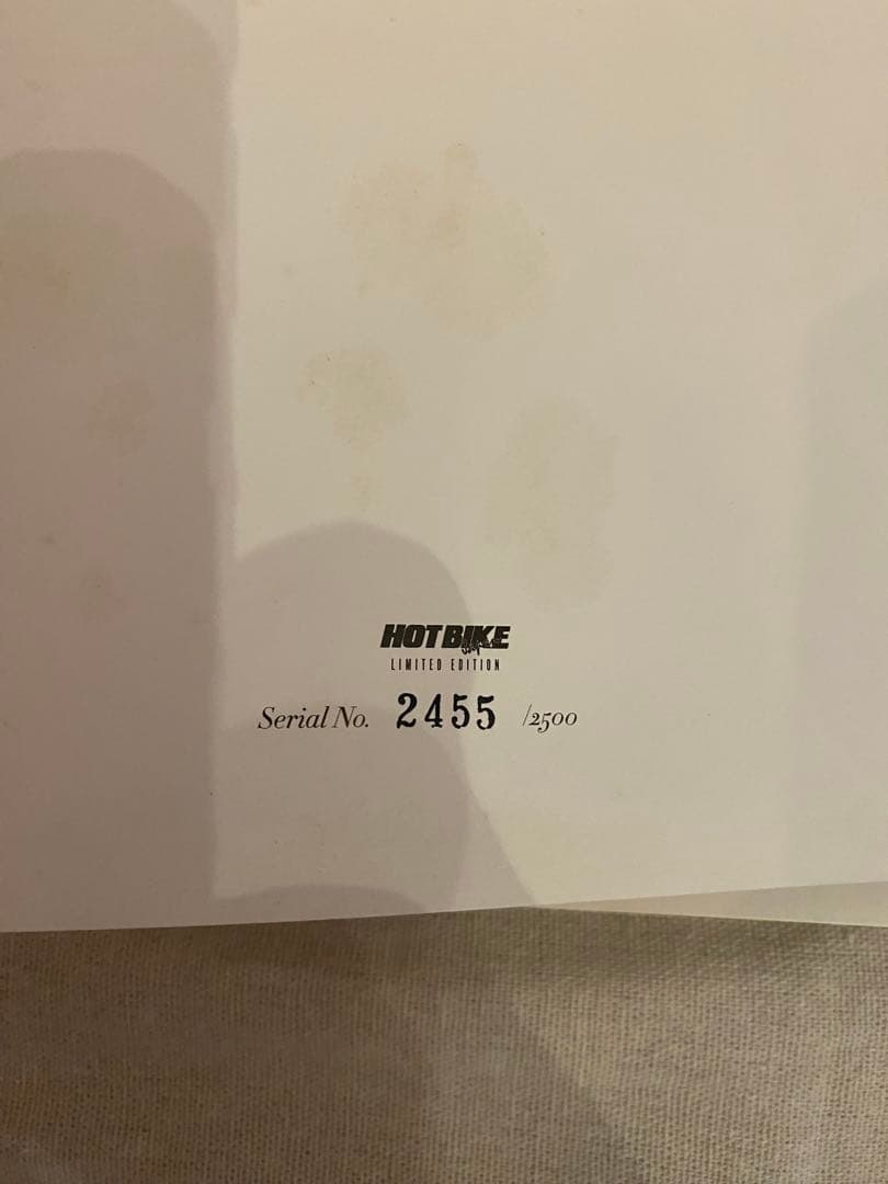 ハーレー100周年本！シリアルナンバーあり