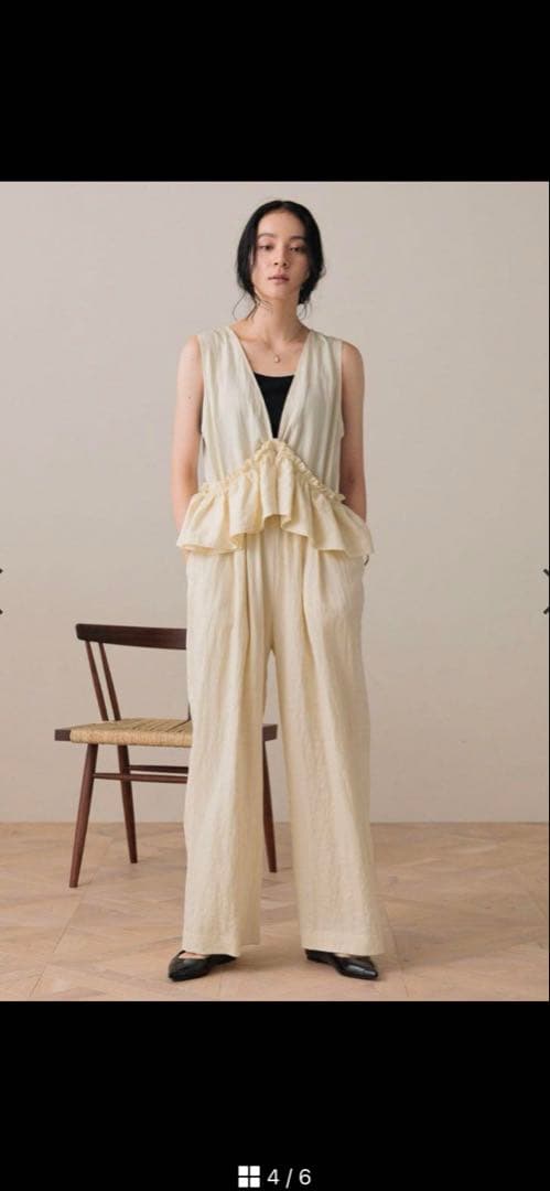 ☆新品未使用☆ LOWRYS FARM マルチWAYオールインワン アイボリー