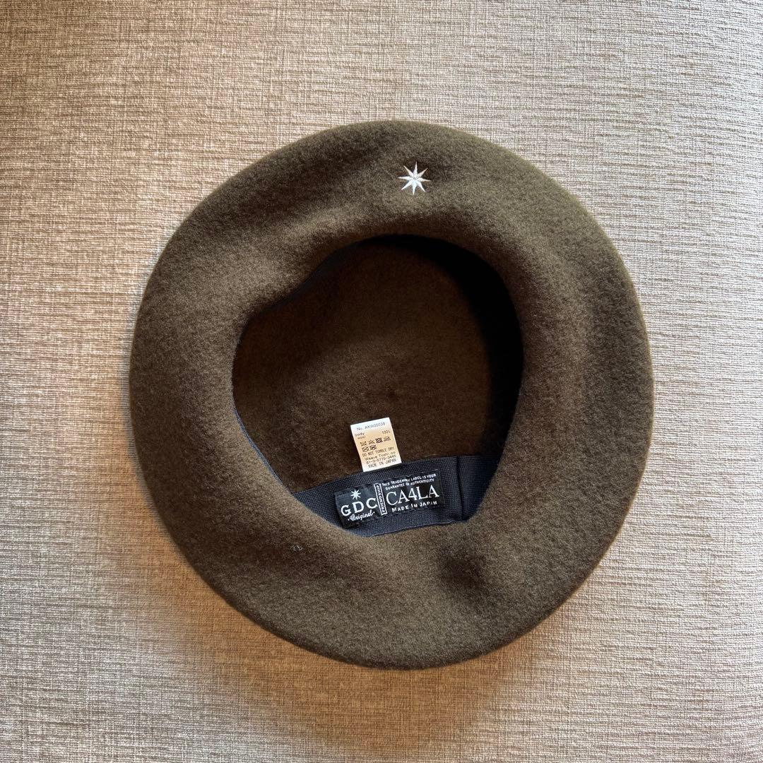 【希少品】GDC × CA4LA ウールベレー帽