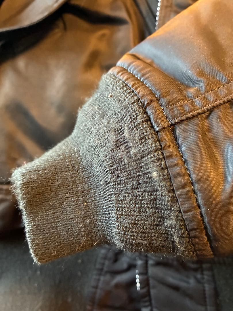 アルファ ALPHA CWU-45Pタイプ フライトジャケット ブラック M