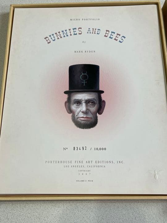 希少　Bunnies and Bees Mark Ryden マーク・ライデン