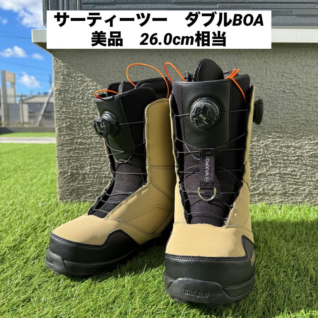 美品　THIRTYTWO STW DOUBLE BOA US8 26cm