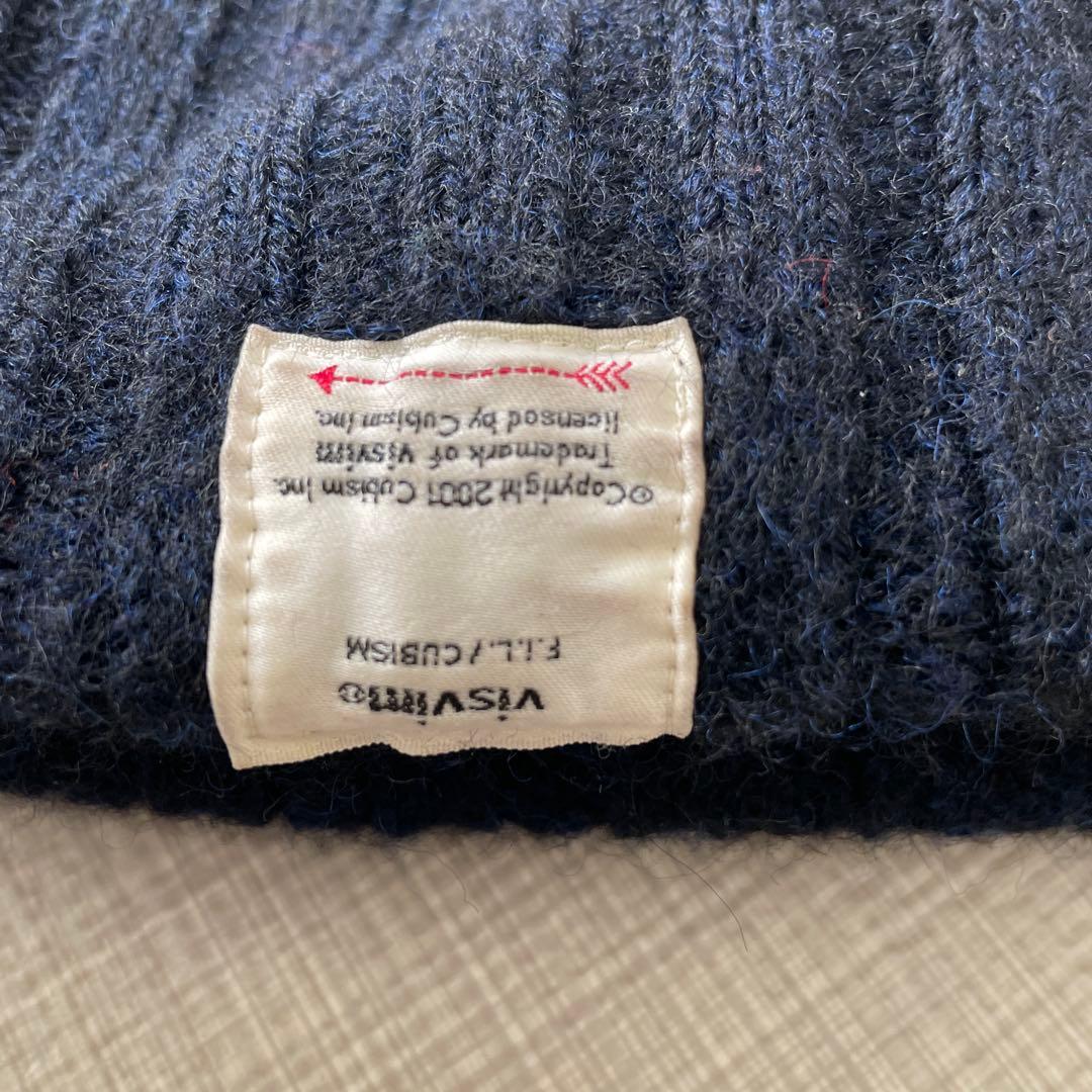 visvim ニット帽 ビズビム 23AW KNIT CAP Dk navy