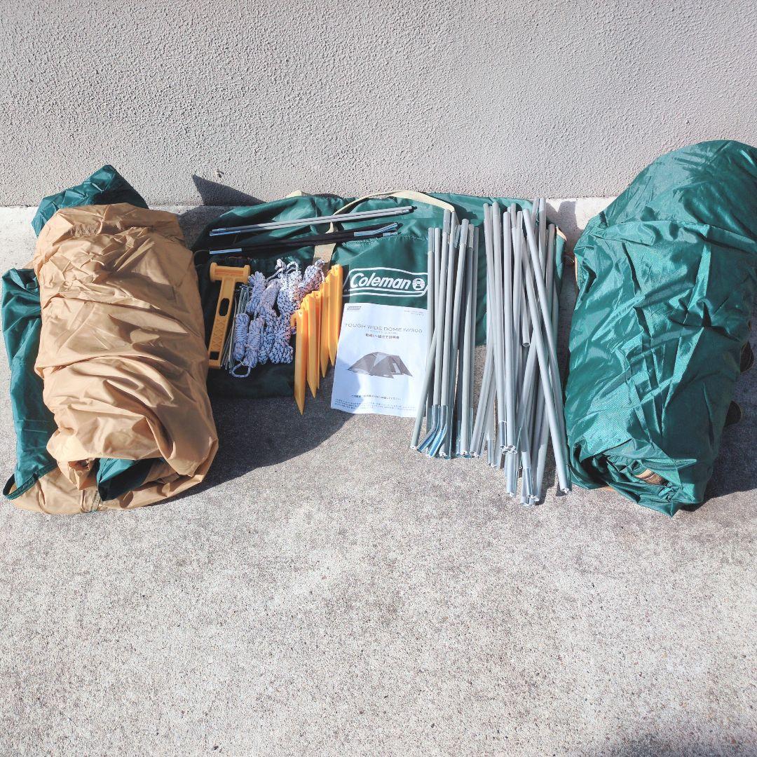 【超美品】Coleman キャンプテント　タフワイドドームIV300