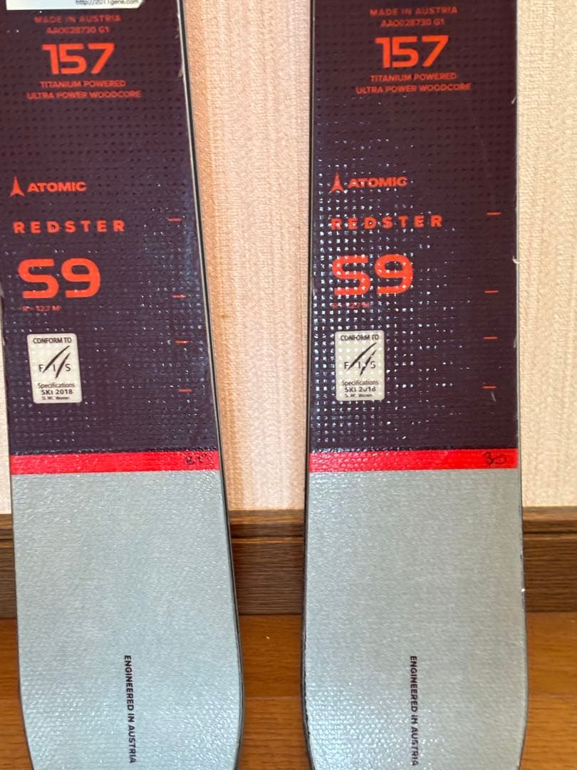 ATOMIC REDSTER SLスキー板　157cm
