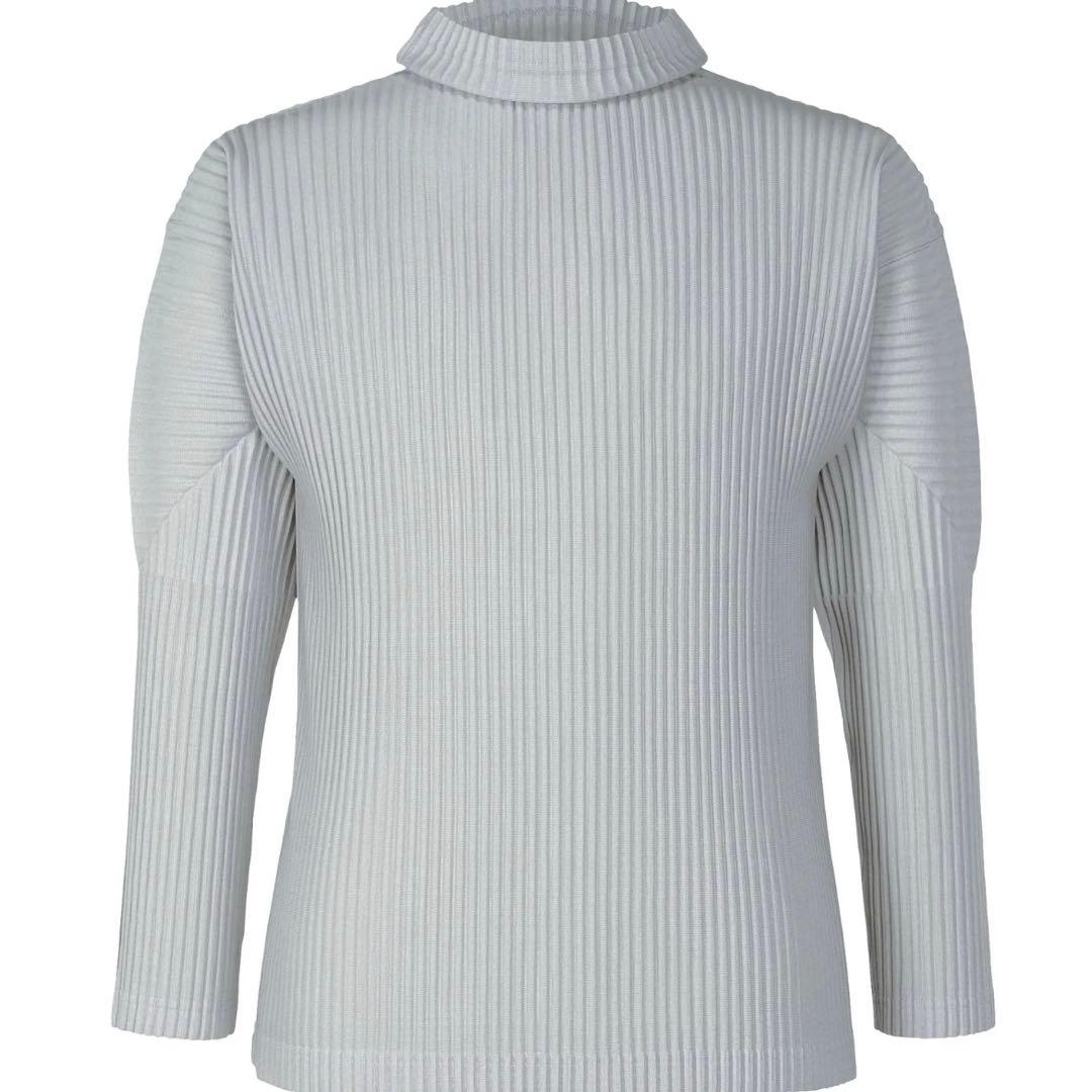 HOMME PLISSE ハイネックトップス サイズ3