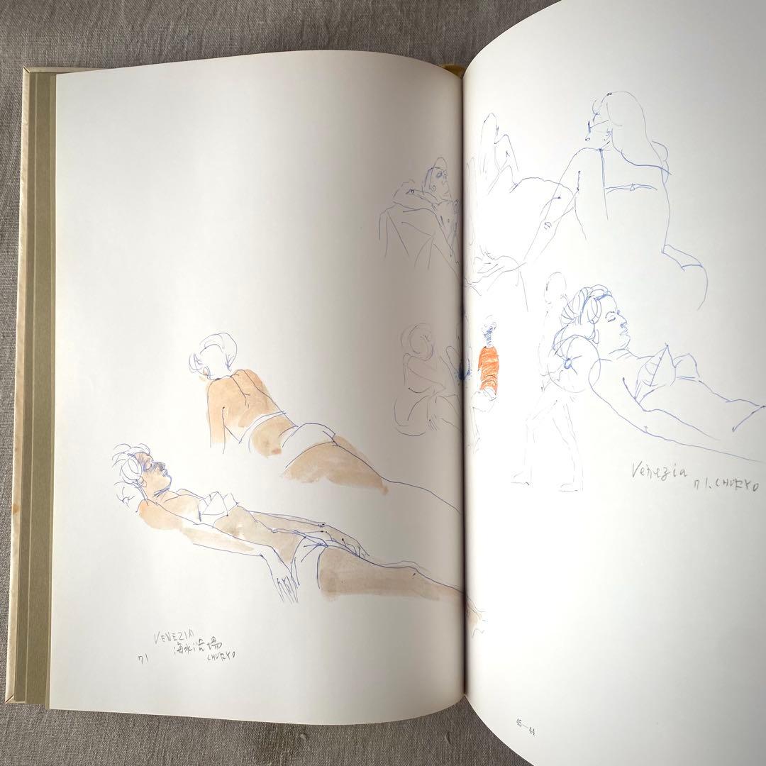 【絶版・希少】佐藤忠良 素描集『旅の走り描き』自選素描集 (現代美術社) ‘80