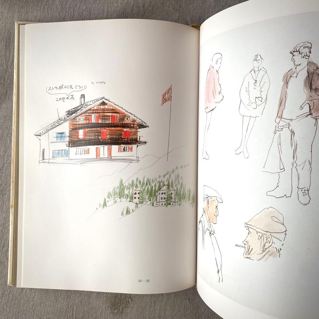 【絶版・希少】佐藤忠良 素描集『旅の走り描き』自選素描集 (現代美術社) ‘80