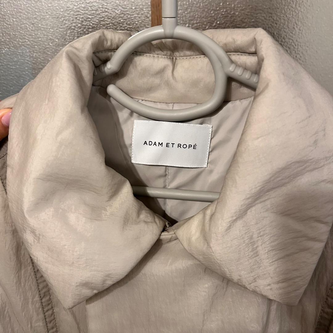 ADAM ET ROPE' パテッドステンカラーブルゾン