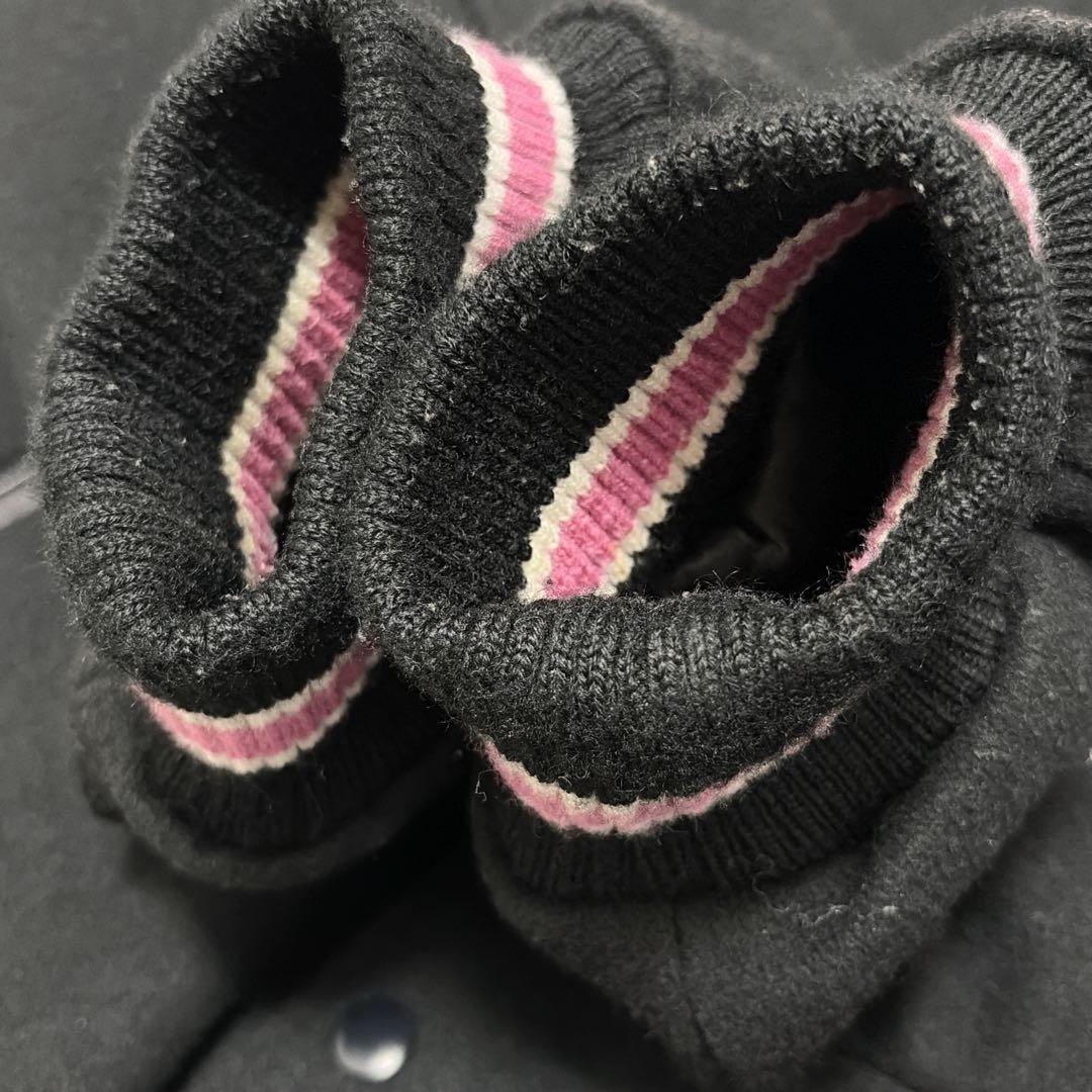 美品　STUSSY S TALK MELTON VARSITY JACKET