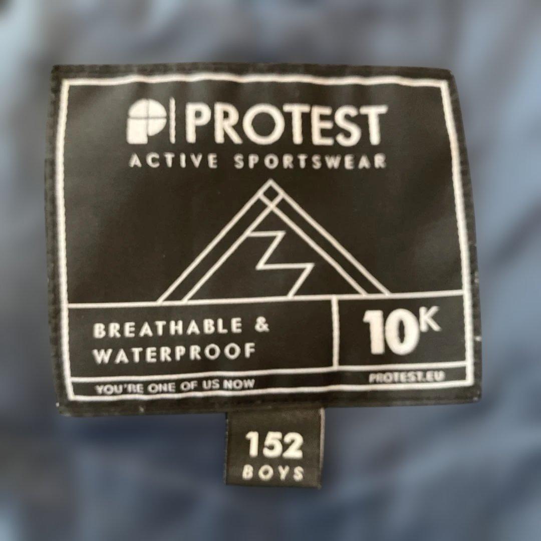 PROTEST 152 ネイビー サスペンダー付きスキーウェア