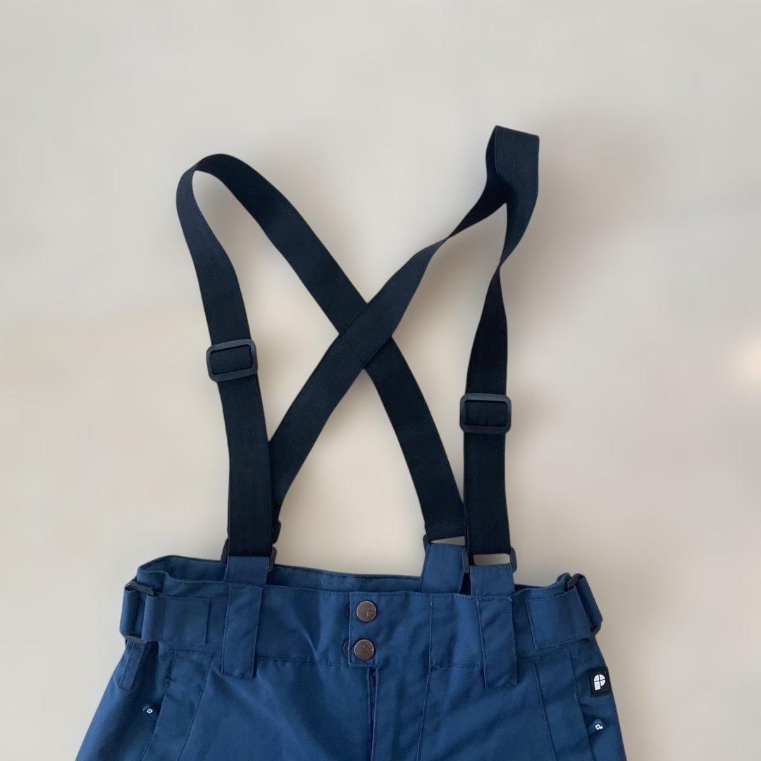 PROTEST 152 ネイビー サスペンダー付きスキーウェア