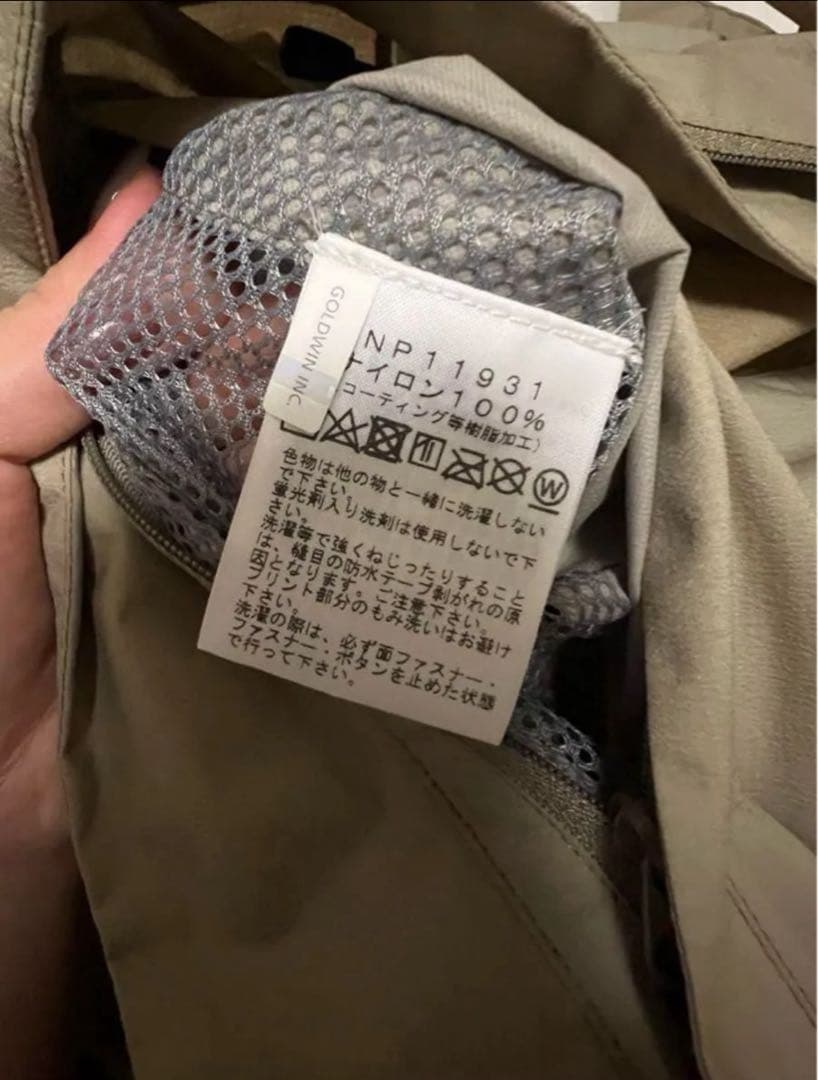 ジャケット　ノースフェイス　タグアンポンチョ　レインコートNP11931パーカー