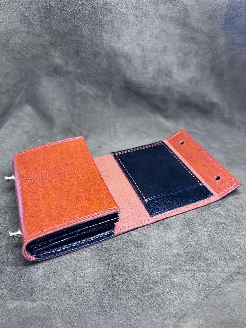 エムピウ ミッレフォッリエ 同型 本革財布 本日中限定価格