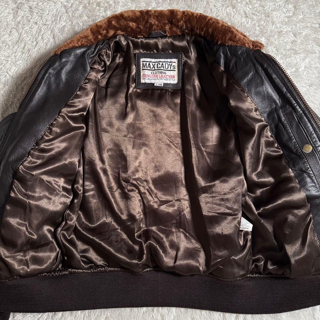 マックスケイディ G1 フライトジャケット レザージャケット