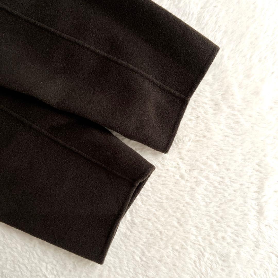 美品✨フレームワーク ダブルフェイス リバーコート テーラード カーキ 36