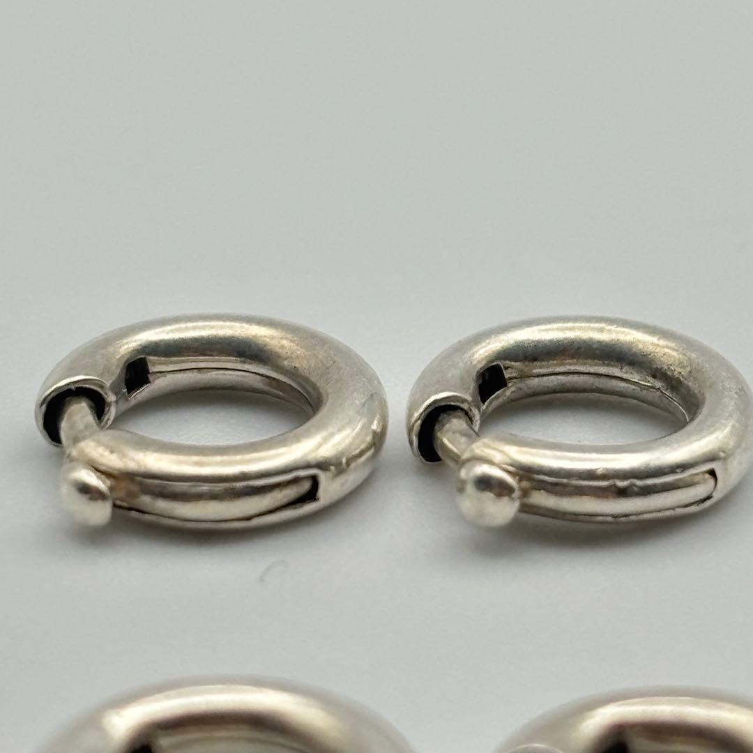 4点 ティファニー マルカン 丸カン 引き輪 クラスピング リンク クラスプ