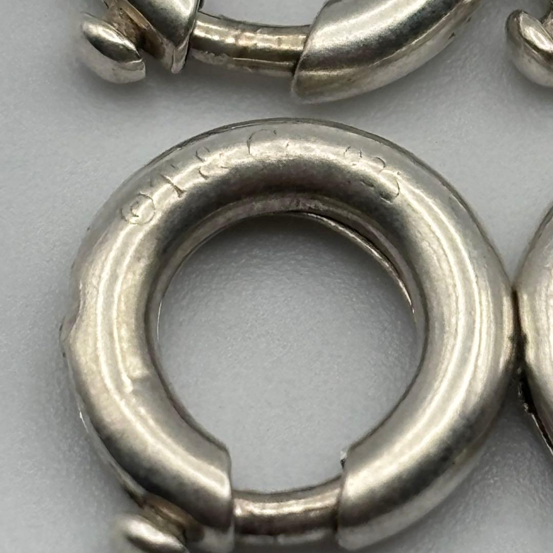 4点 ティファニー マルカン 丸カン 引き輪 クラスピング リンク クラスプ