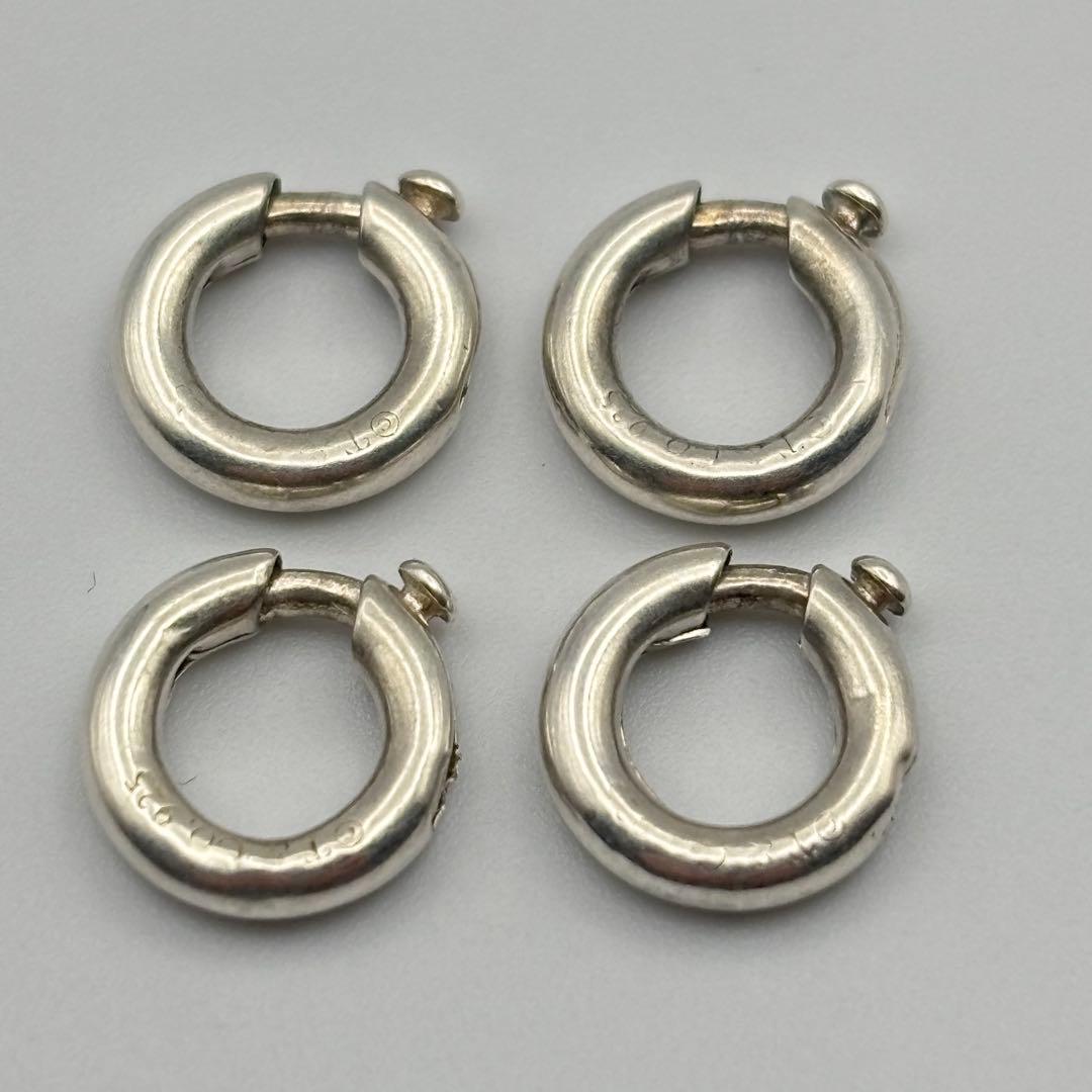 4点 ティファニー マルカン 丸カン 引き輪 クラスピング リンク クラスプ