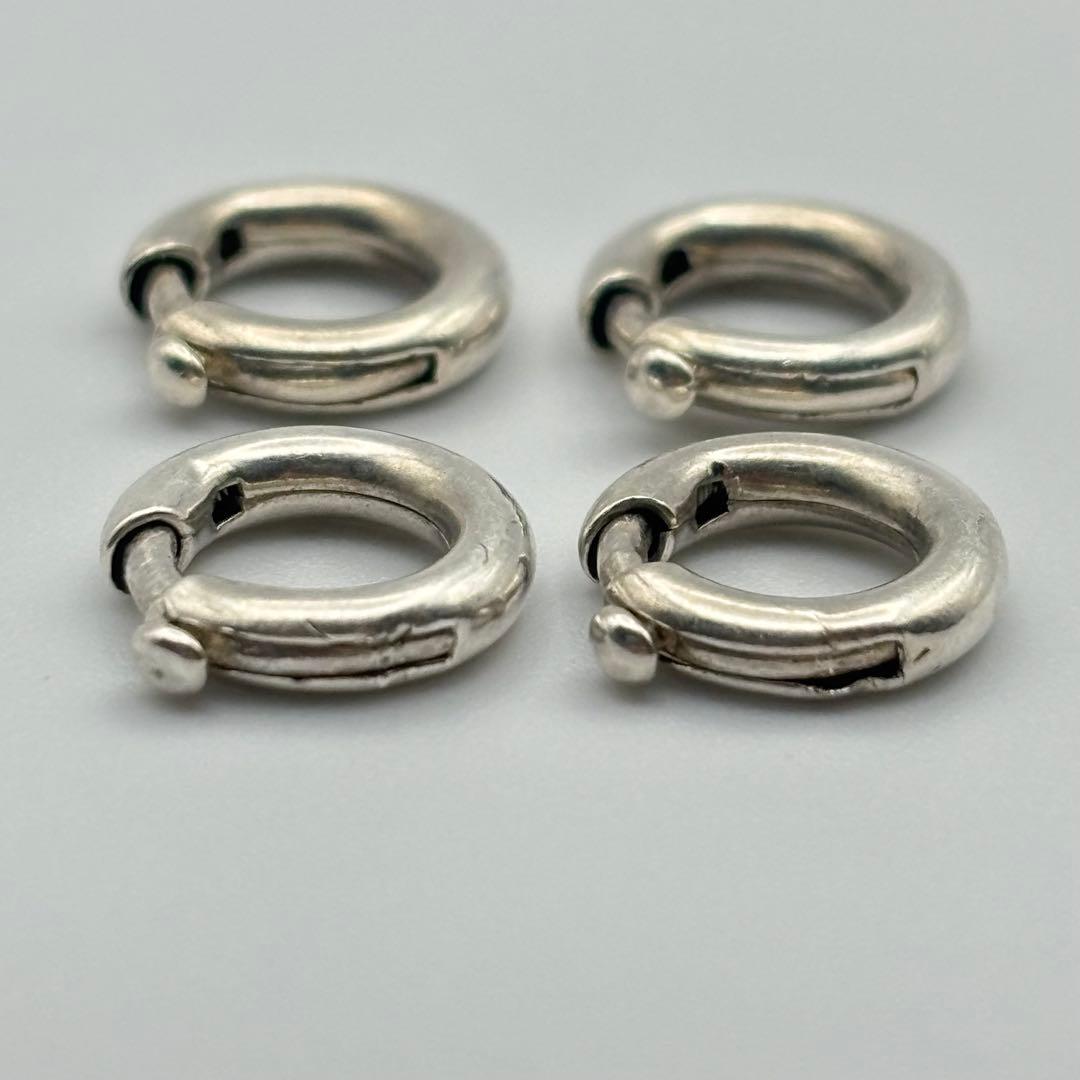 4点 ティファニー マルカン 丸カン 引き輪 クラスピング リンク クラスプ