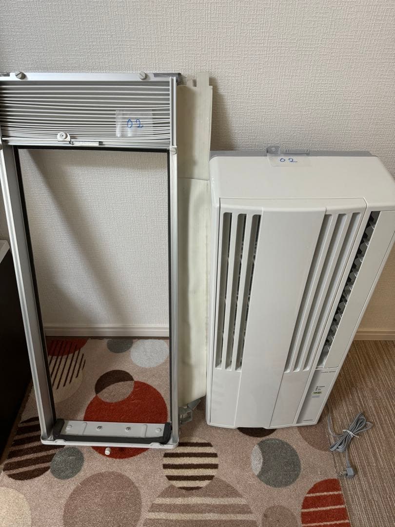 コロナルームエアコンウインド形冷房専用 型式CW-1617