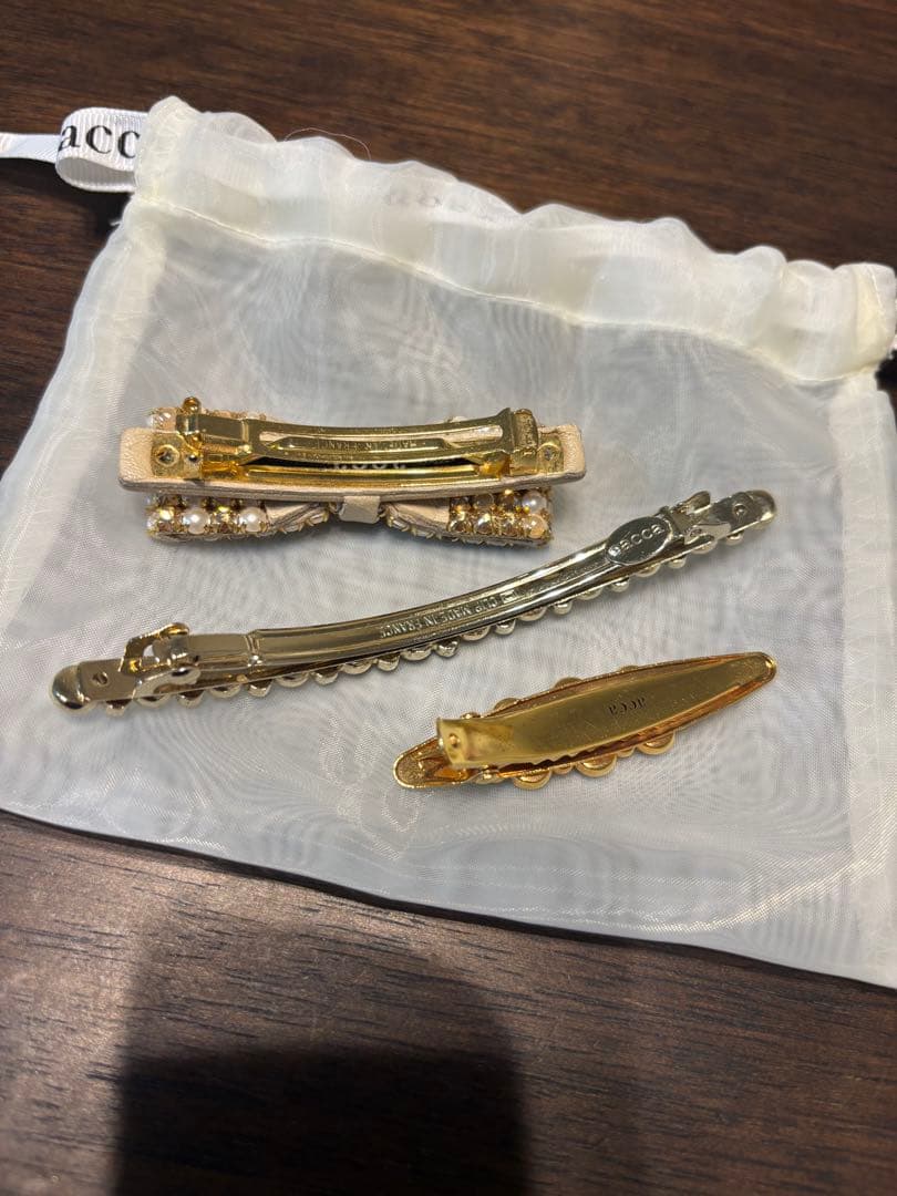 ⭐︎acca アッカ　バレッタ　クリップ⭐︎