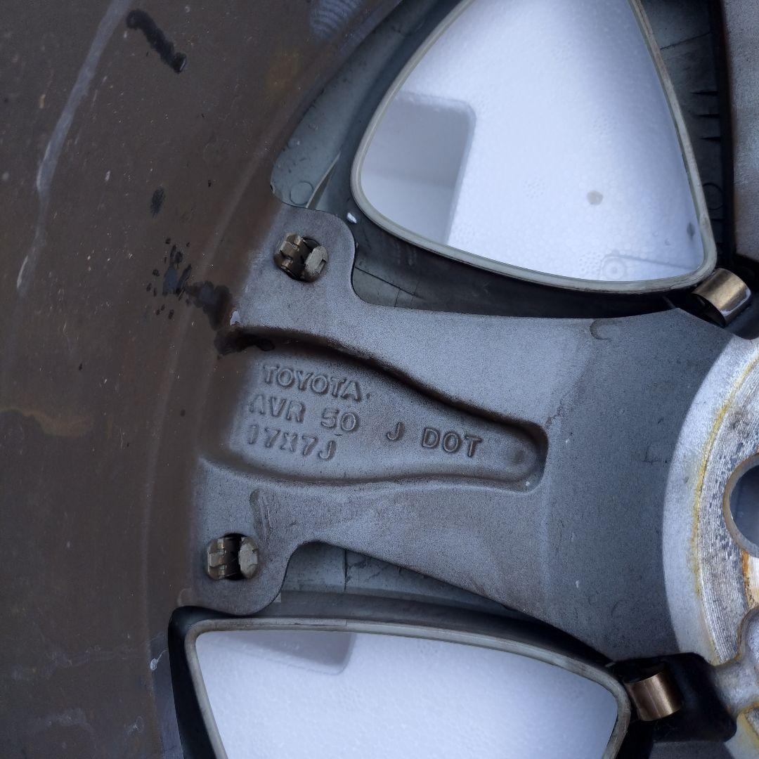 プリウス　50系　純正アルミホイール ①　1本のみ　17インチ 中古品