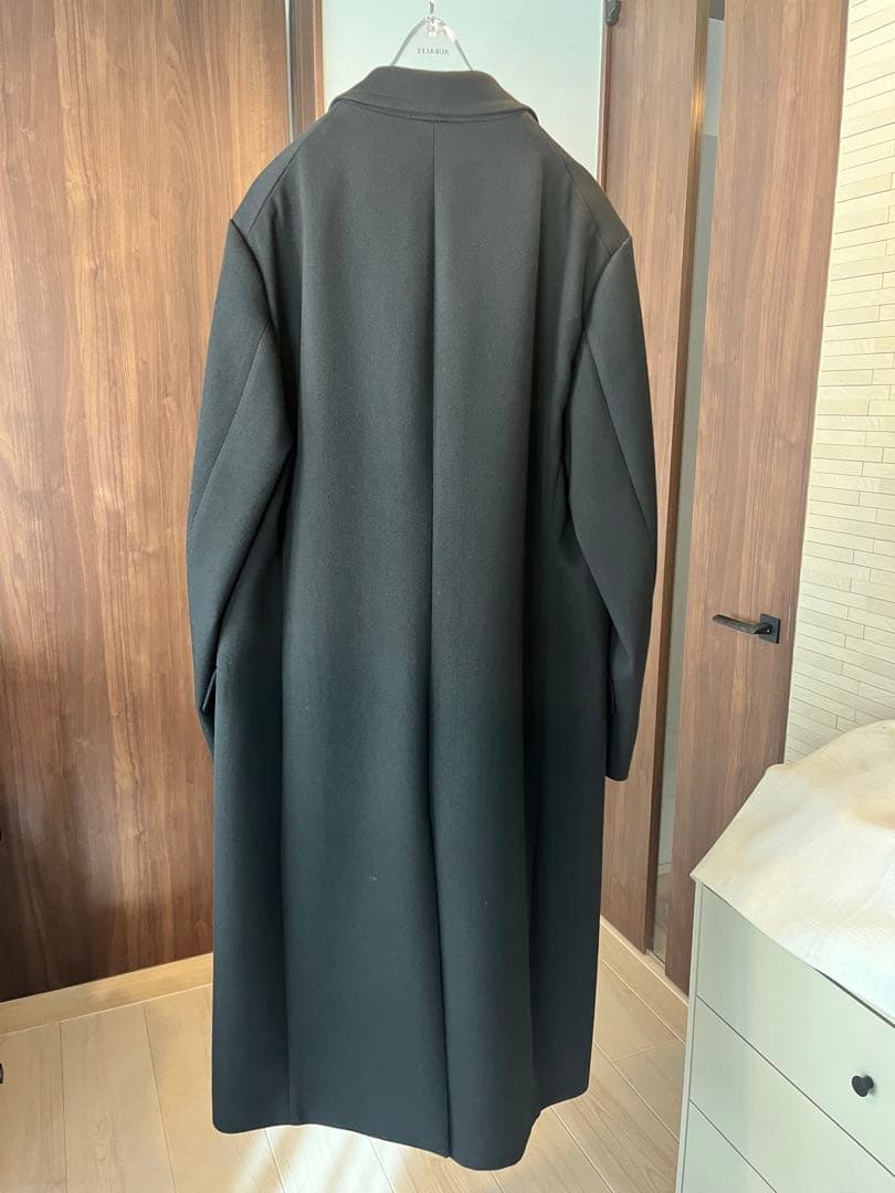 ゆ＊【極美品】オーラリー ダブルクロス ハード ツイスト チェスターコート