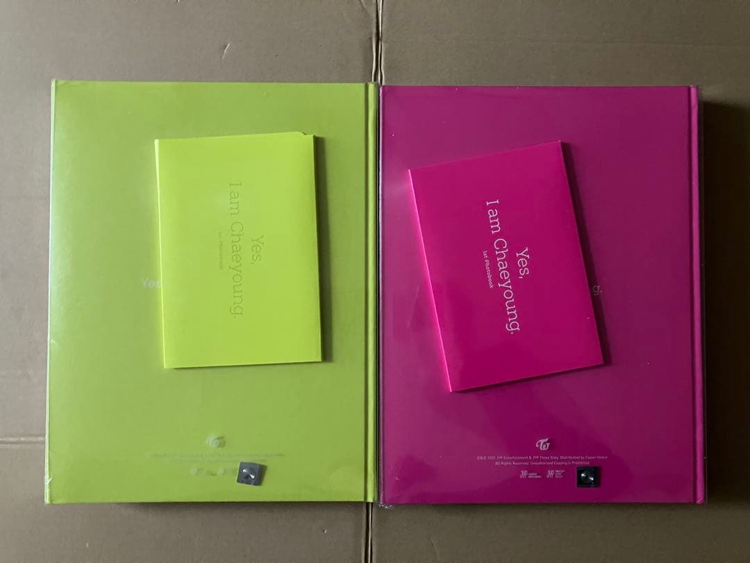 【未開封】チェヨン 写真集 Yes，I am Chaeyoung.　2種セット