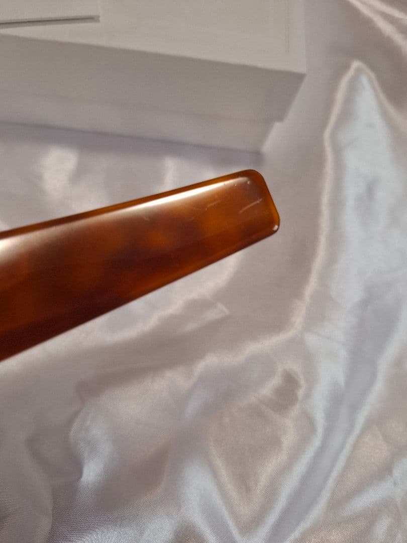 CELINE ブラウン ヘアバンド