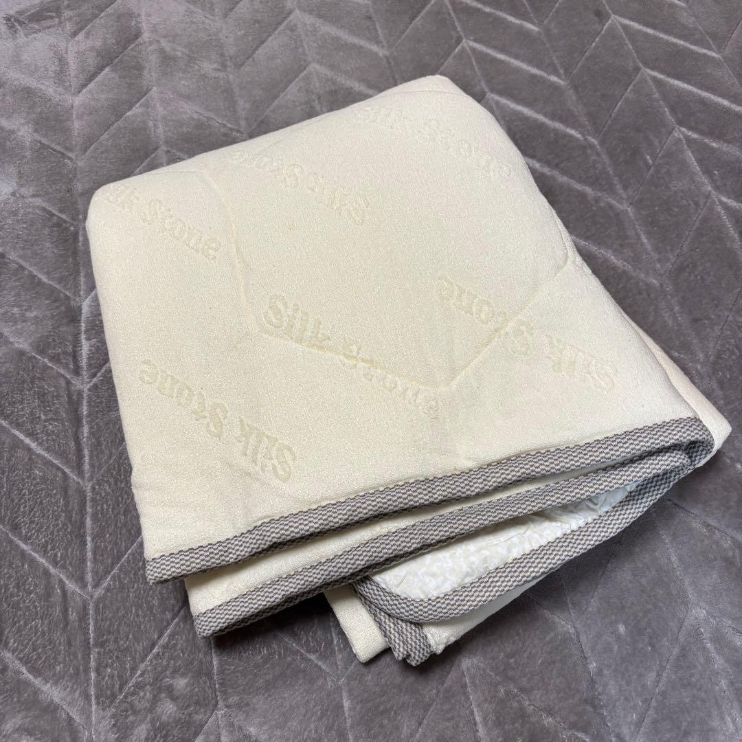 シルク混紡 掛け布団 六角形