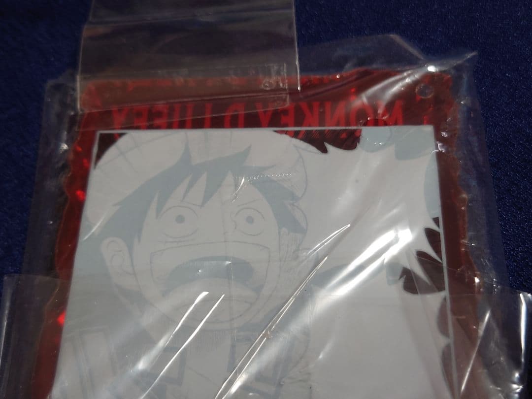 【ルフィ】ONE PIECE BASE SHOP くじ　アクリルブロックチャーム