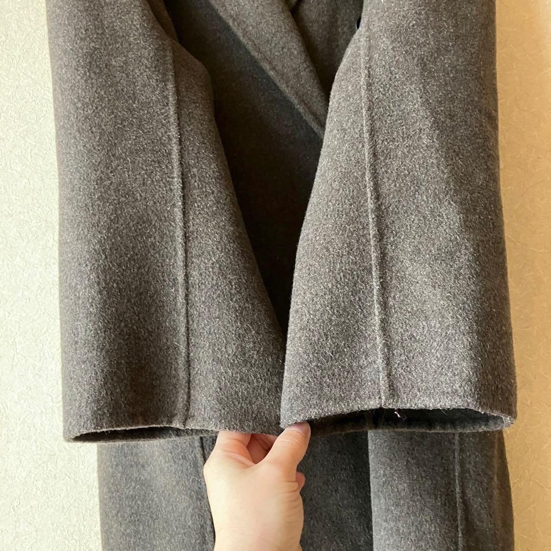 ZARA ザラ　チェスターコート ロングコート　オーバーサイズ　L チャコール