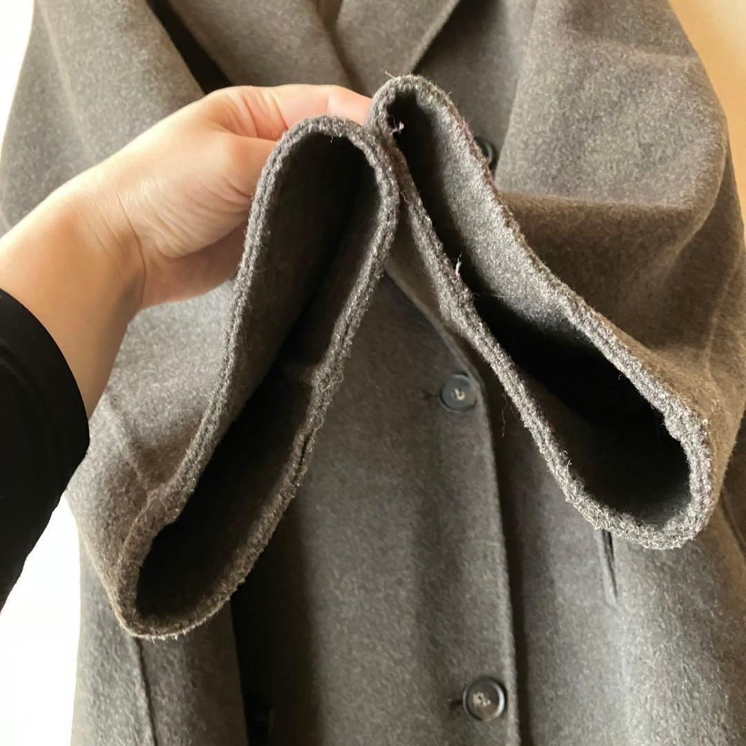 ZARA ザラ　チェスターコート ロングコート　オーバーサイズ　L チャコール