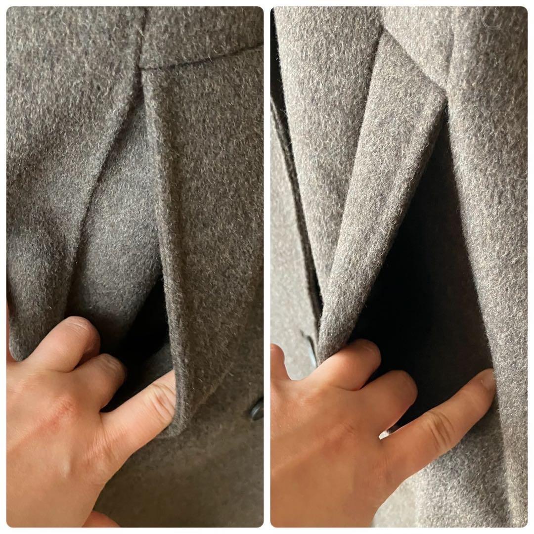 ZARA ザラ　チェスターコート ロングコート　オーバーサイズ　L チャコール