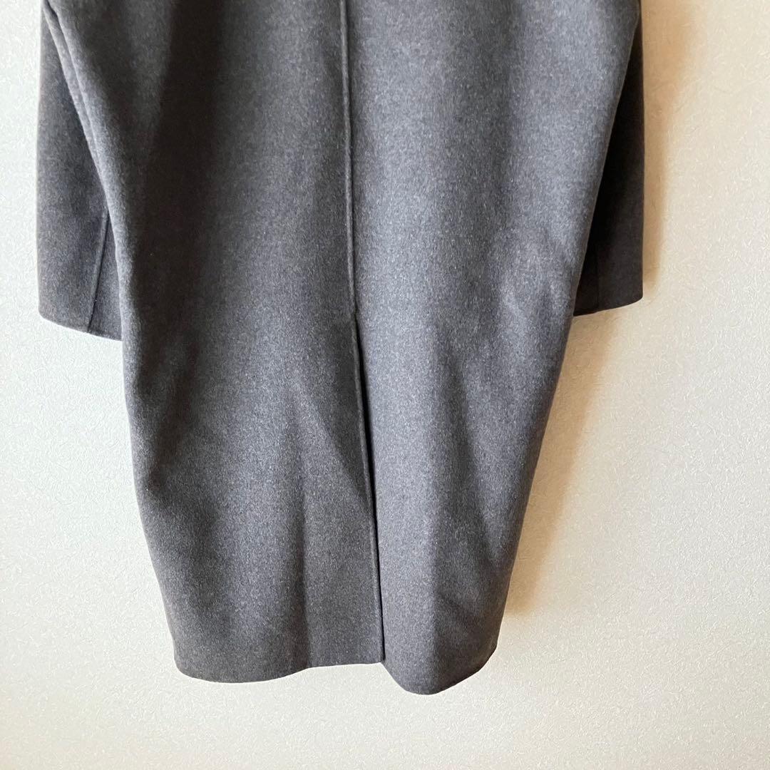 ZARA ザラ　チェスターコート ロングコート　オーバーサイズ　L チャコール