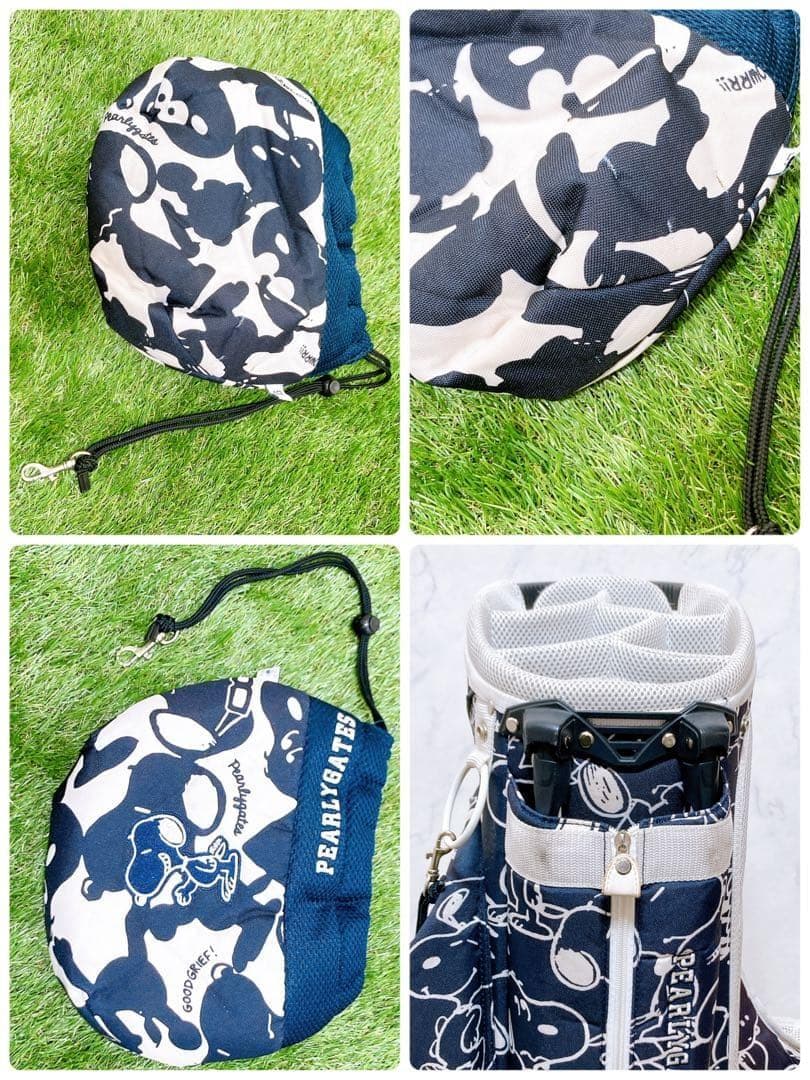 パーリーゲイツ　コラボスヌーピー　限定キャディバッグ　ゴルフクラブケース